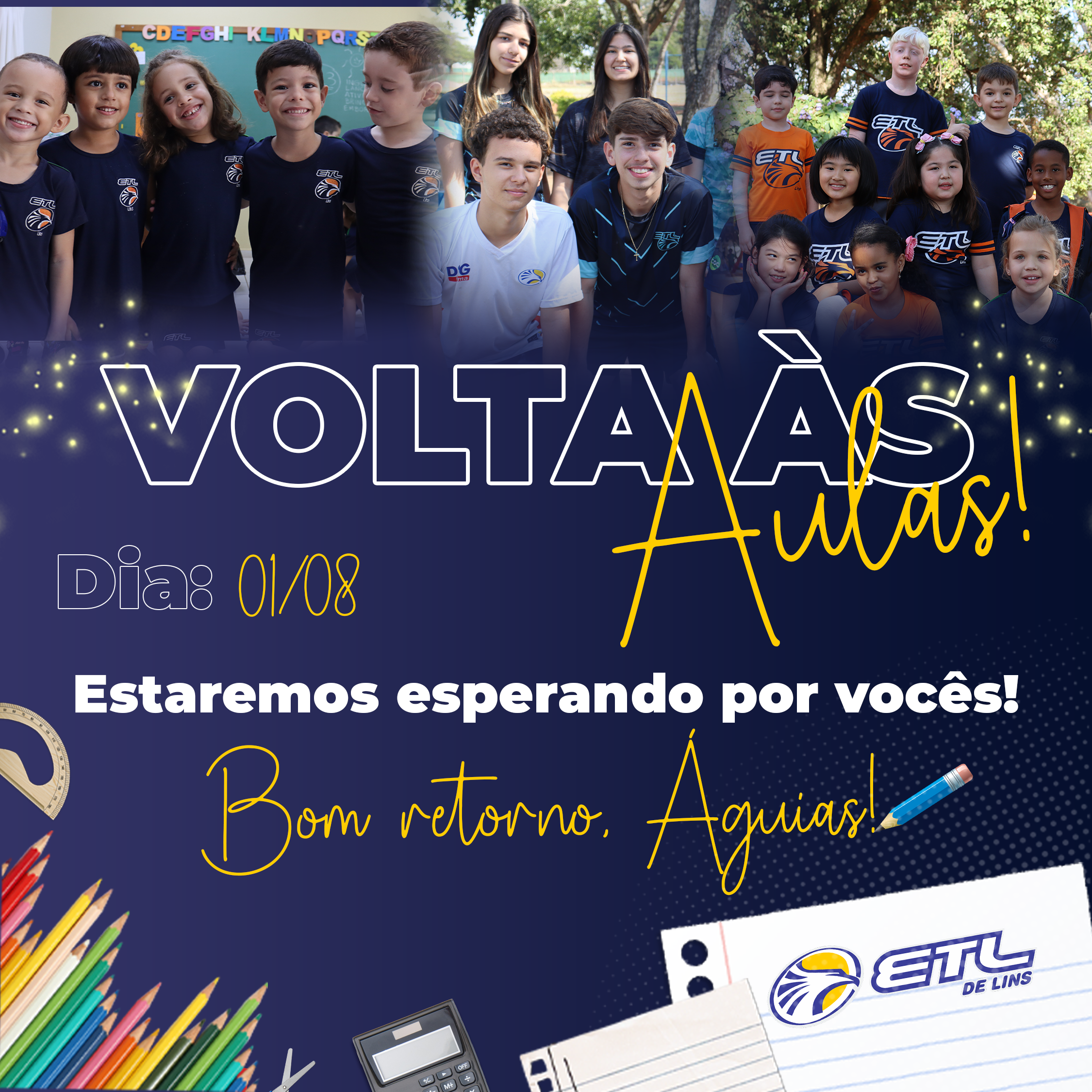 VOLTA ÀS AULAS ETL - 2ºSEMESTRE 2024 - ETL